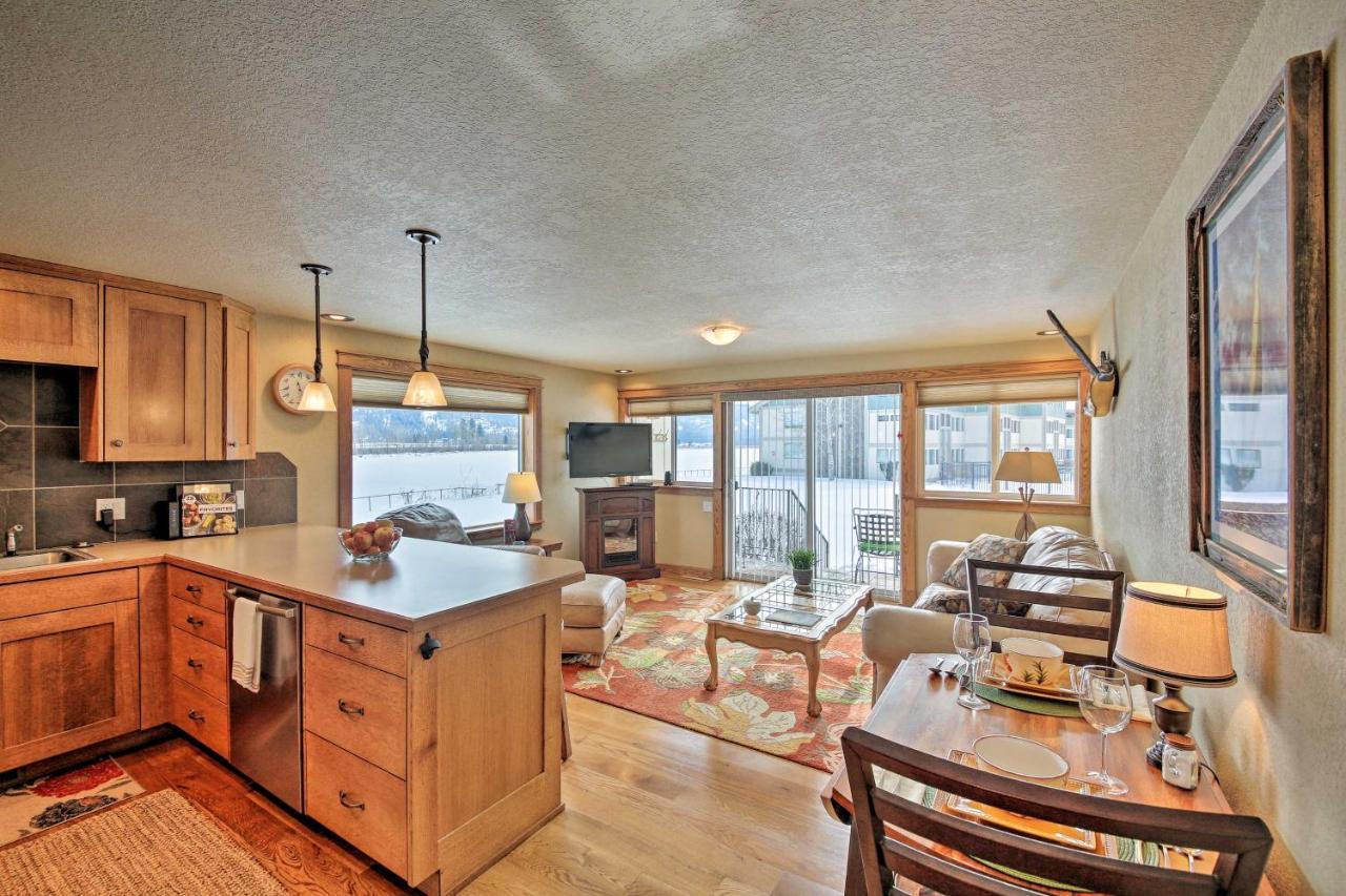 Lake Pend Oreille Condo With Porch And Mountain View! Sandpoint Exteriér fotografie