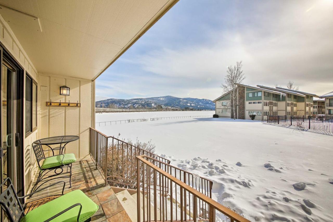 Lake Pend Oreille Condo With Porch And Mountain View! Sandpoint Exteriér fotografie